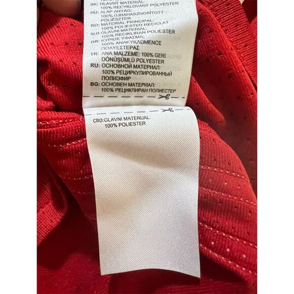 Adidas Condivo 16 Soccer Jersey Men's S Red/White ClimaCool Short Sleeve NWT - Picture 9 of 11